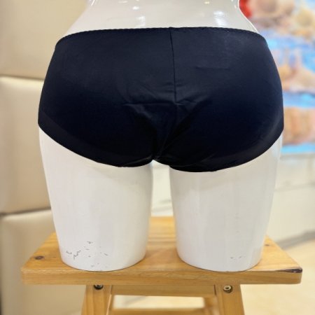  꾸띄르 꽃자수 블랙 여성햄팬티