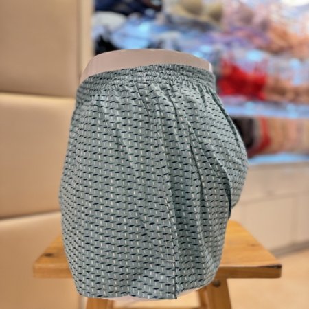 기하학 면100 남성트렁크팬티2종세트