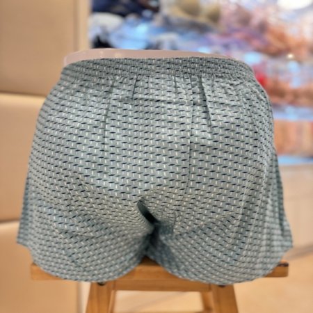 기하학 면100 남성트렁크팬티2종세트