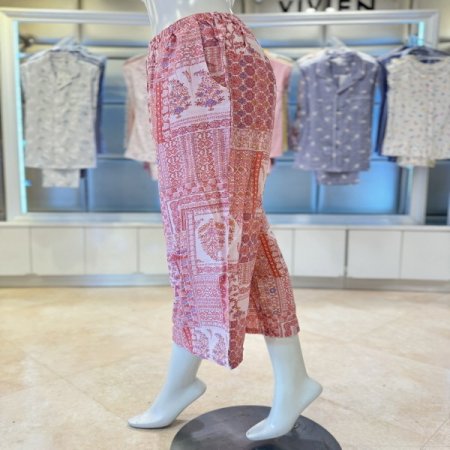 레이온혼방 반팔 잠옷 여성홈웨어세트