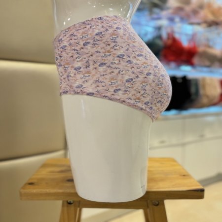 잔꽃무늬 모달맥시기장 여성팬티2종세트