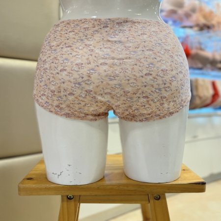 잔꽃무늬 모달맥시기장 여성팬티2종세트