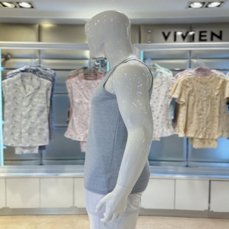 스트라이프 인견 남성런닝