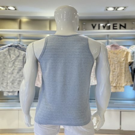 스트라이프 인견 남성런닝