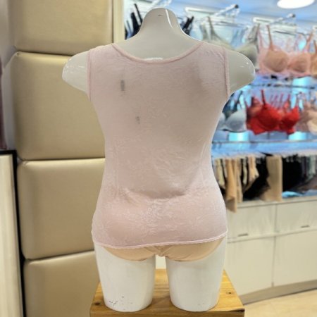 꽃무늬번아웃 인견 여성브라런닝