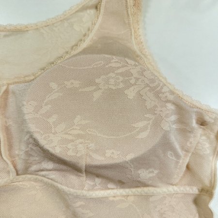 꽃무늬번아웃 인견 여성브라런닝