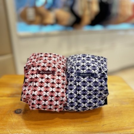 기하학면100 남성트렁크팬티2종세트