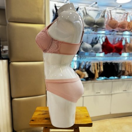 꾸띄르 캐미컬자수 풀컵 브라햄팬티세트