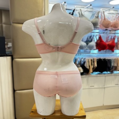 꾸띄르 캐미컬자수 풀컵 브라햄팬티세트