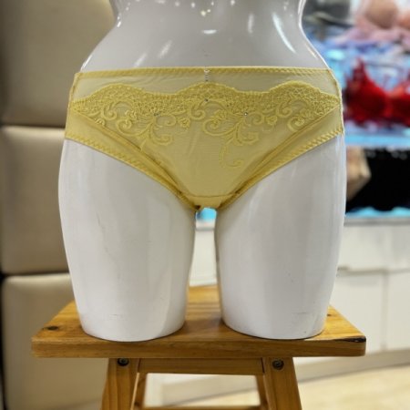 꾸띄르 레몬 노라인 여성레이스팬티