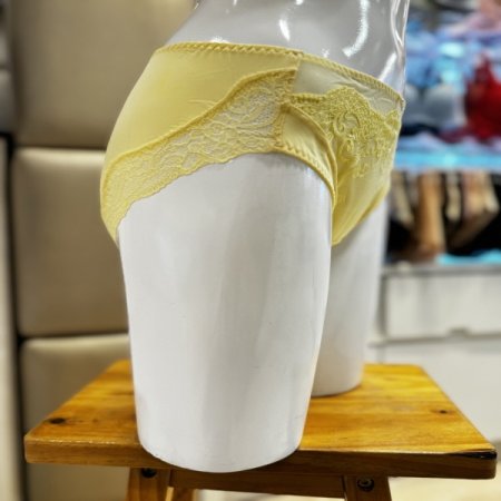 꾸띄르 레몬 노라인 여성레이스팬티