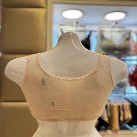 꽃무늬 몰드 여성인견브라탑