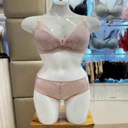 러블리 저중심 여성브라햄팬티세트