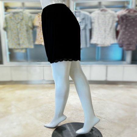 심플레이스 여성5부 하프슬립속바지