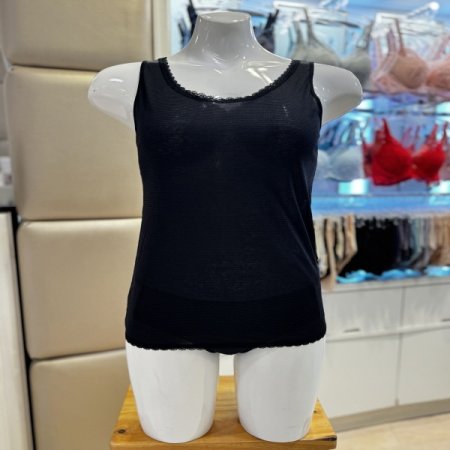 와플원단 인견 여성런닝