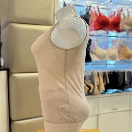 와플원단 인견 여성런닝