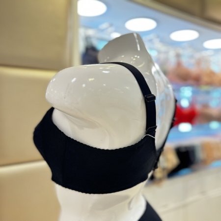 블랙 풀사이즈 기능성 노와이어 브라팬티세트 01