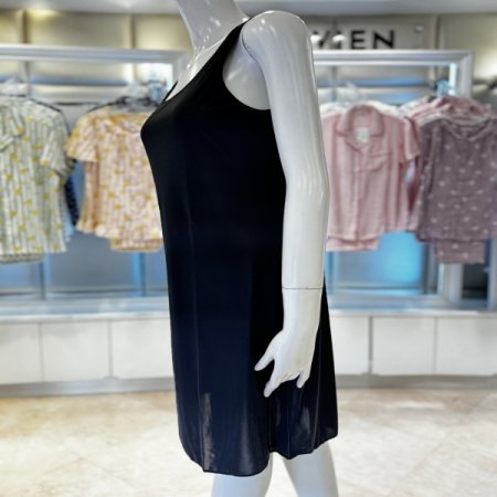 기본 심플 롱기장 여성풀슬립