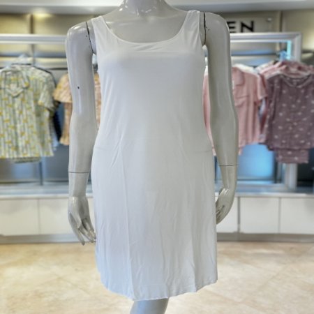 기본 심플 롱기장 여성풀슬립