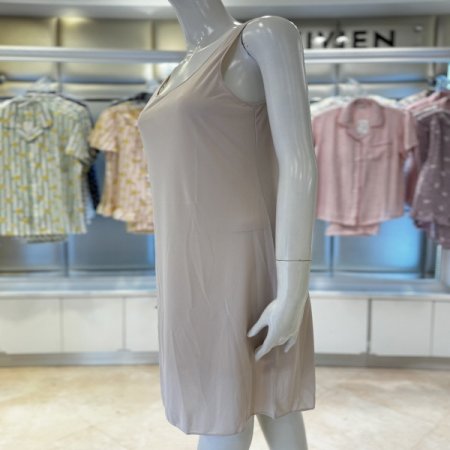 기본 심플 롱기장 여성풀슬립