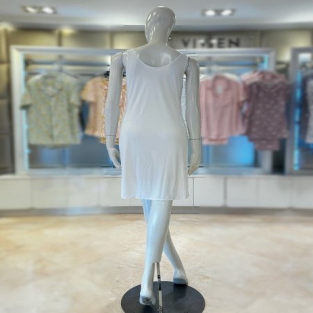 기본 심플 롱기장 여성풀슬립