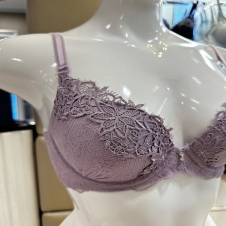 꾸띄르 올오버레이스 여성몰드브래지어