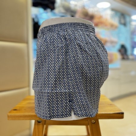 별패턴 순면 실켓 남성트렁크 팬티