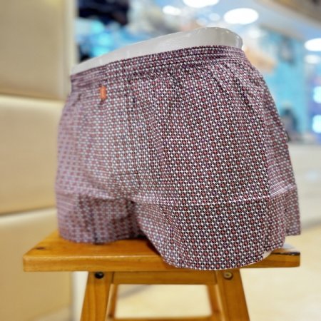 별패턴 순면 실켓 남성트렁크 팬티