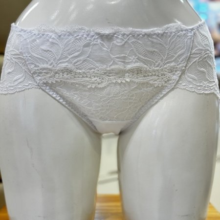 꾸띄르 자수 노라인 여성레이스팬티