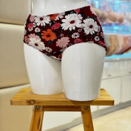 모달면스판 맥시기장 부인용팬티2종세트