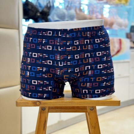 젠토프 레터링 모달스판 남성트렁크팬티