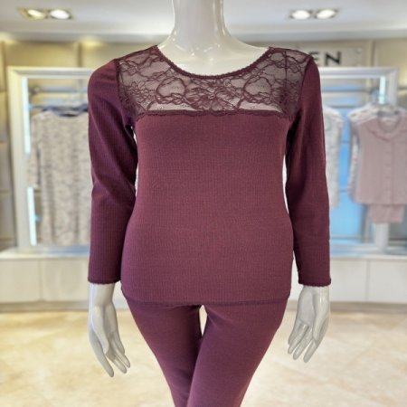 볼트론 면스판 보온 여성내의세트