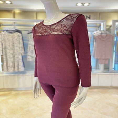 볼트론 면스판 보온 여성내의세트