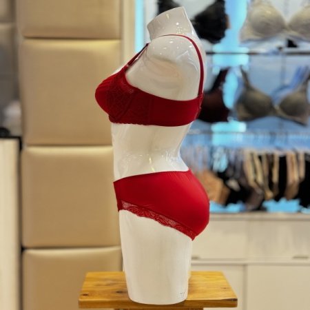 메인 멜로핏 여성 브라레이스팬티세트