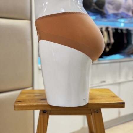 캐미컬자수 노라인 여성햄라인팬티