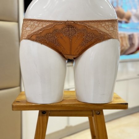 캐미컬자수 노라인 여성레이스팬티