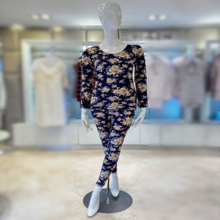 모달 상의 하의 여성 내복세트