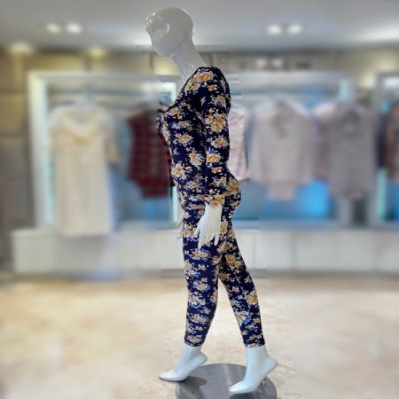 모달 상의 하의 여성 내복세트