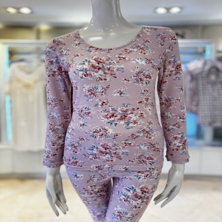 비비안 상의 하의 여성 내복세트