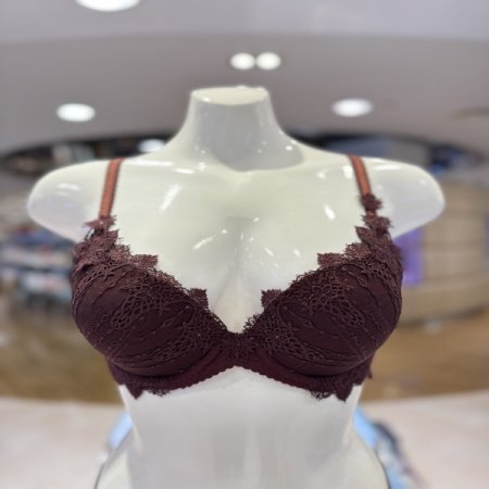 비비안 캐미컬자수 여성 몰드 브라