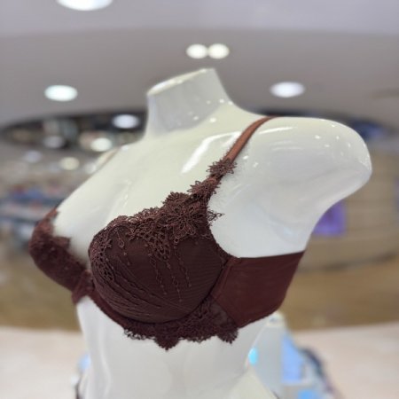 비비안 캐미컬자수 여성 몰드 브라