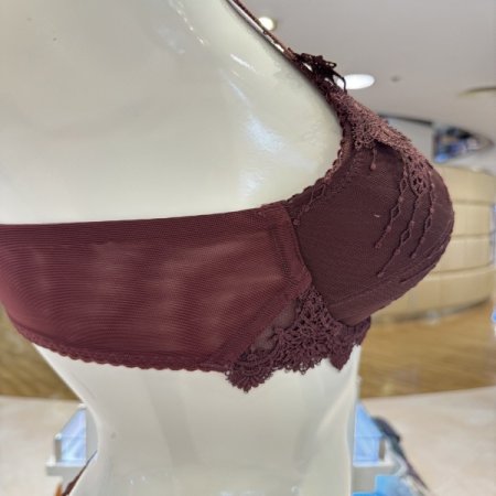 비비안 캐미컬자수 여성 몰드 브라