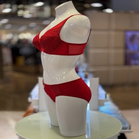 꾸띄르 부직포패드 여성브라햄팬티세트