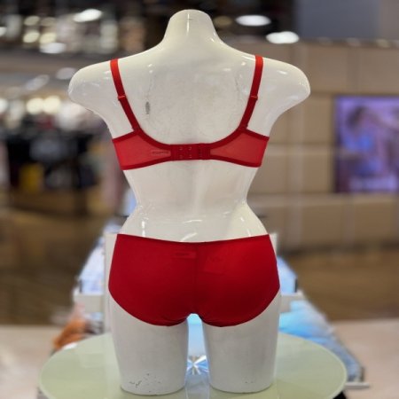 꾸띄르 부직포패드 여성브라햄팬티세트