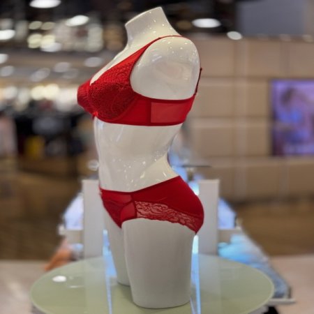 꾸띄르 부직포패드 브라레이스팬티세트