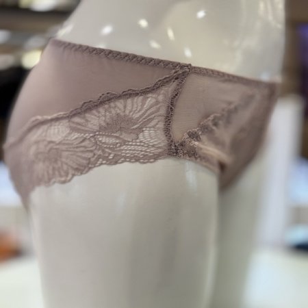 파우더핑크 노라인 여성레이스팬티