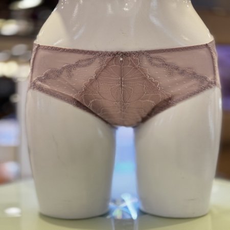 파우더핑크 노라인 여성레이스팬티