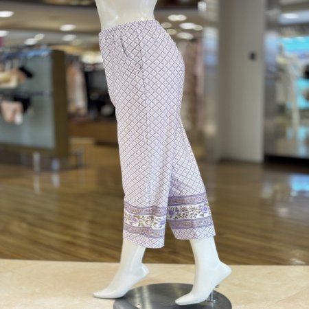 페이즐리 9부기장 여성 홈웨어하의