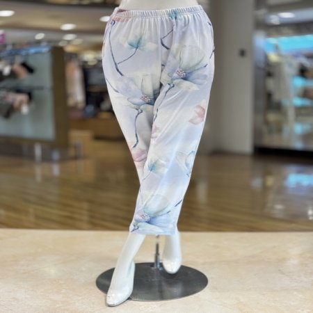 수채화 여성 실내복 7부바지 단품