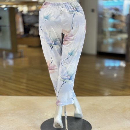 수채화 여성 실내복 7부바지 단품